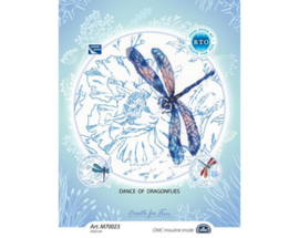 Borduurpakket Dance of dragonflies - RTO    rto-m70023