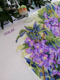 Borduurpakket Wisteria - Merejka    mer-k137