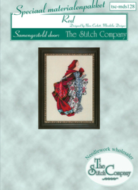 Materiaalpakket Red - The Stitch Company  tsc-mds128