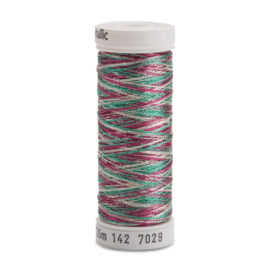 Sulky Original Metallic Garen 200 meter / 7029 zilver roze groen