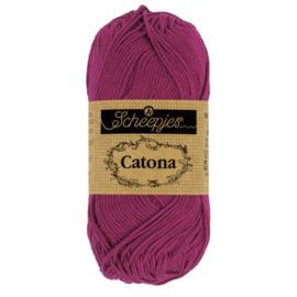 Scheepjes Catona 50 gram /  128 Tyrian Purple