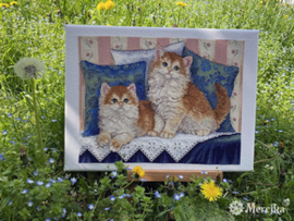Borduurpakket Fluffy Fellows - Merejka  mer-k189