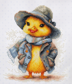 Borduurpakket The Detective Duck - Luca-S      ls-b1416