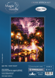 Borduurpakket Rainy Night - Chudo Igla   ci-550-762