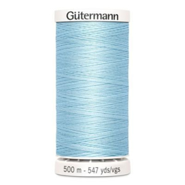 Gütermann /  500 meter / 195 / Licht Blauw