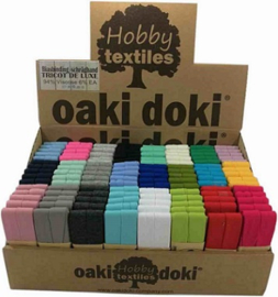 Oaki Doki tricot Biaisband / zeer zacht voor de mondkapjes