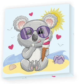 Diamond Dotz Koala Cream - Needleart World  nw-dbx-040