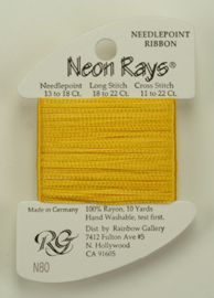 Neon Rays Gold - Rainbow Gallery     rg-n080