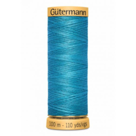 Natuurzuivere katoen 100 meter C Ne 50 /licht  turquoise 6745