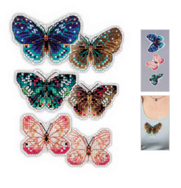 Borduurpakket Soaring Butterflies - RIOLIS   ri-1997