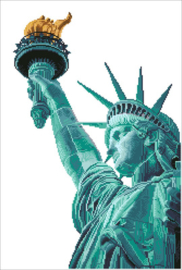 Diamond Dotz Statue of Liberty - Needleart World    nw-dd12-052