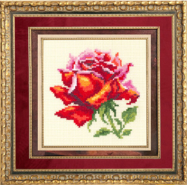 Borduurpakket Red Rose - Chudo Igla    ci-150-003