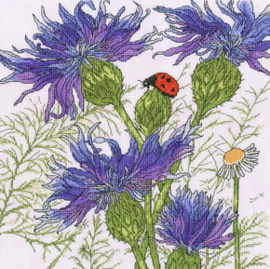 Borduurpakket Fay Martin - Cornflower Garden - Bothy Threads   bt-xfy08