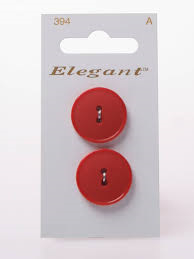 Knopen Elegant - Rood / 394