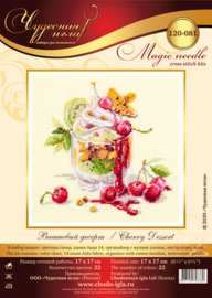 Borduurpakket Cherry Dessert - Chudo Igla    ci-120-081