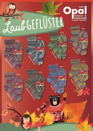 Opal Laubgeflüster 4-draads    11252 / blauw groen