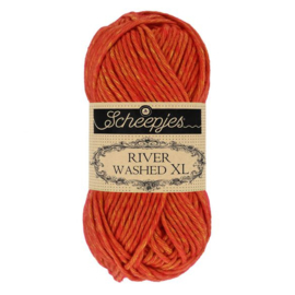 River Washed XL 974 - Avon / Rood Geel