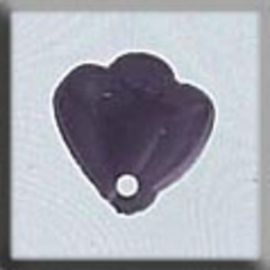 Glass Treasures Flat Bell Flower-Amethyst - Mill Hill mh-12064