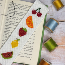 Borduurpakket Bookmark - Summer Fruits - ckc-bm-004