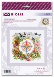 Borduurpakket Compass - RIOLIS    ri-1881