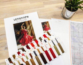 Borduurpakket Flamenco - Leti Stitch   leti-l8023