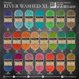 River Washed XL 809 - Yellow Jasper / Geel Beige