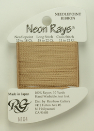 Neon Rays Lite Taupe - Rainbow Gallery    rg-n104