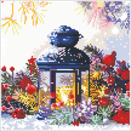 Diamond Art Lantern - Leisure Arts    la-dax-51140