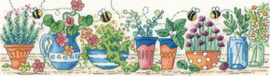 Borduurpakket Herb Garden - Heritage Crafts   hc-1396a