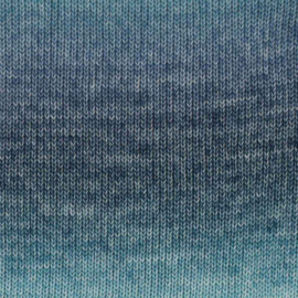 Stone washed flow XL Blauw 05 / Clam
