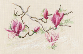 Borduurpakket Magnolia flowers - RTO    rto-m00732