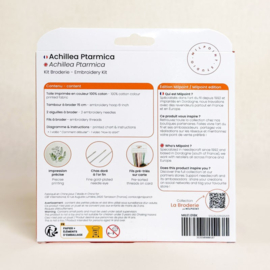 Vrij borduren pakket Achillea Ptarmica - Milpoint     mil-e1-018k
