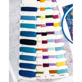 Borduurpakket Blue Mirage - Leti Stitch    leti-l9951