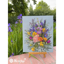 Borduurpakket Garden Awakening - Merejka     mer-k271