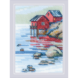 Borduurpakket By the Lake - RIOLIS     ri-2328
