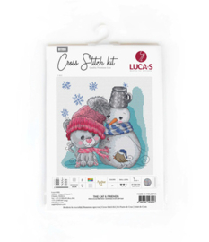 Borduurpakket The Cat & Friends - Luca-S   ls-b1199