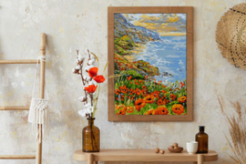 Schilderen op nummer Poppy Coast - Collection d'Art   cda-pbn-a150