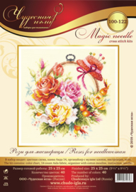 Borduurpakket Roses for needlewoman - Chudo Igla (Magic Needle)    ci-100-122