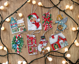 Borduurpakket Christmas Toys Kit nr. 2 - Leti Stitch  leti-l8002