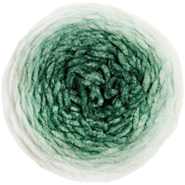 Chenillove Dégradé 200 gram = 240 meter - Ivy groen 006