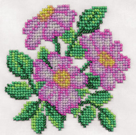 Kralen borduren Fragrant Wild Rose - PANNA    pan-08-0128