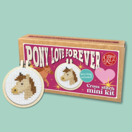 Borduurpakket Matchbox Pony Love Forever - ckc-mb-189