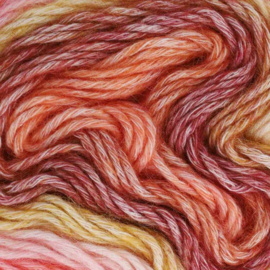 Stone washed flow XL Beige Oranje 07 / Bliss