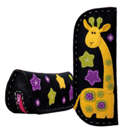 Handwerkpakket Felt Giraffe Spectacle-Pencil Case - RIOLIS    ri-1339