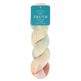Simy's Truth SOCK 65 Youth is wasted on the young  /  Blauw Ecru