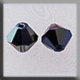 Crystal Treasures Rondele Peridot - Citrine 6mm (2) - Mill Hill   mh-13082