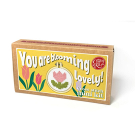 Borduurpakket Matchbox You Are Blooming Lovely! (Tulip) - ckc-mb-060