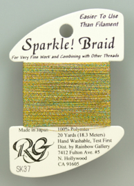 Sparkle Braid Confetti - Rainbow Gallery     rg-sk37