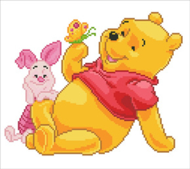 Disney Pooh with Piglet - Camelot Dotz    cd-854300305