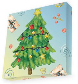 Diamond Dotz Merry Christmas Tree - Needleart World  nw-dbx-049